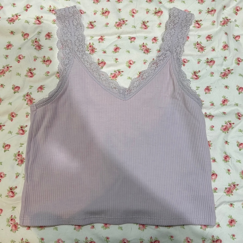 light purple cami